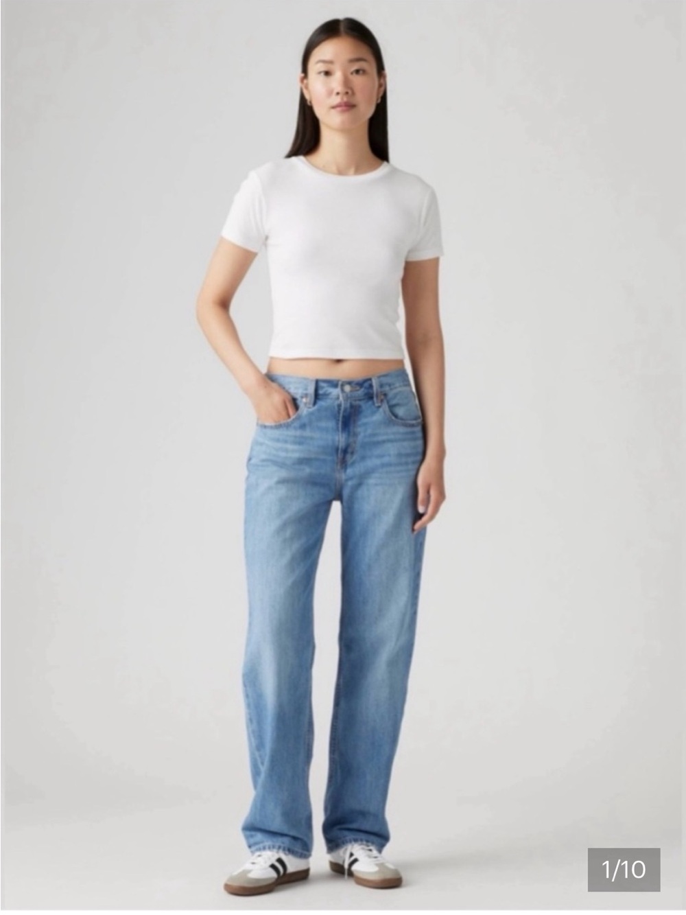 Levi Strauss & Co. Low Pro Straight Light Blue Wash Jeans size 29
